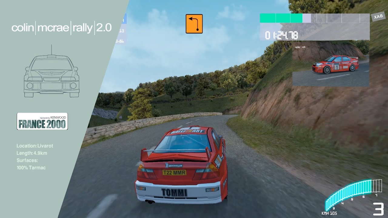 Mitsubishi Lancer Evo VI WRC | France Stage 6 | colin | mcrae | rally | 2.0