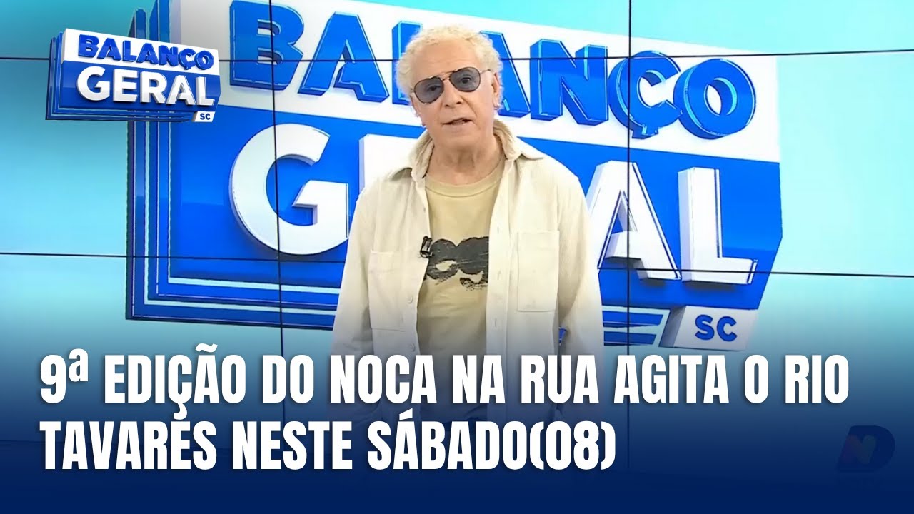 Destaque Cacau Menezes - Noca na Rua celebra arte e m&uacute;sica em Floripa com entrada gratuita