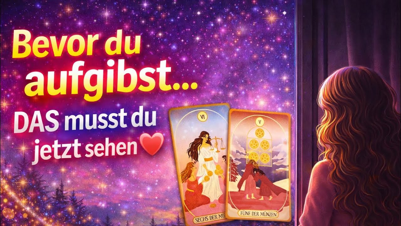 📮Du willst aufgeben&hellip; aber genau DAS k&ouml;nnte alles ver&auml;ndern #tarot #orakel #liebesorakel 