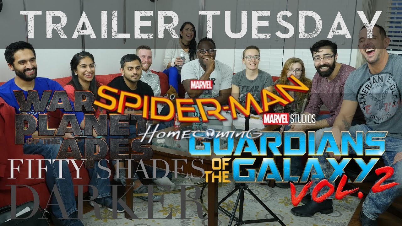 TRAILER TUESDAY! Spiderman, Guardians, Apes...