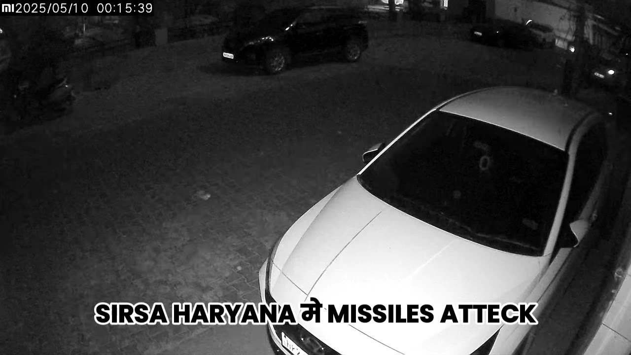 Sirsa Haryana : Pakistan Ballistic Missile Attack Live Video
