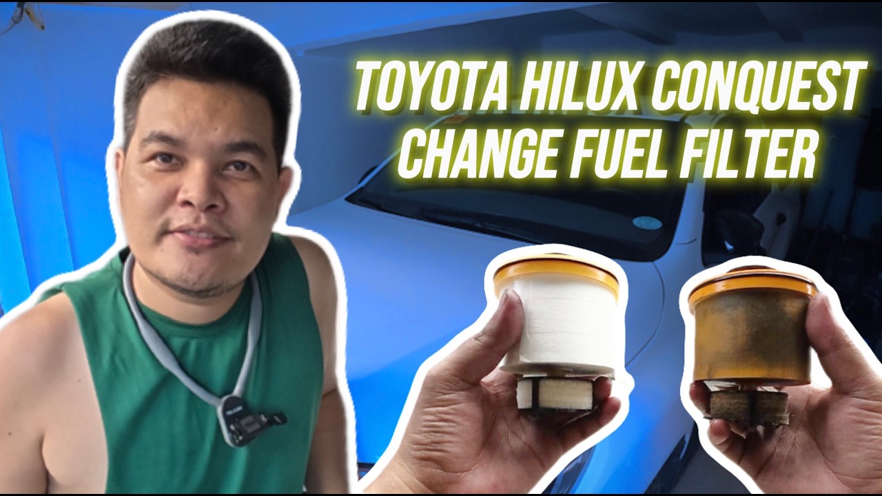 TOYOTA HILUX CONQUEST CHANGE FUEL FILTER