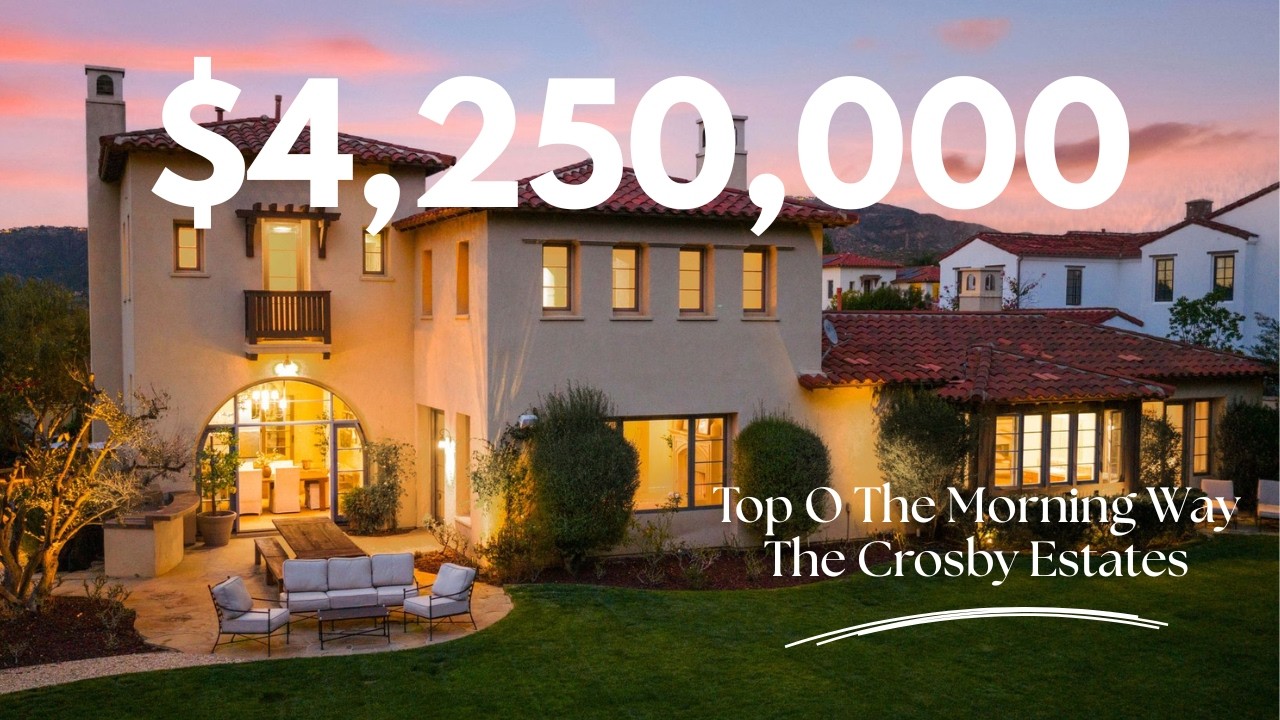 Luxury Golf Course Semi Custom Home in San Diego’s Gated Community The Crosby 8308 Top O The Morning