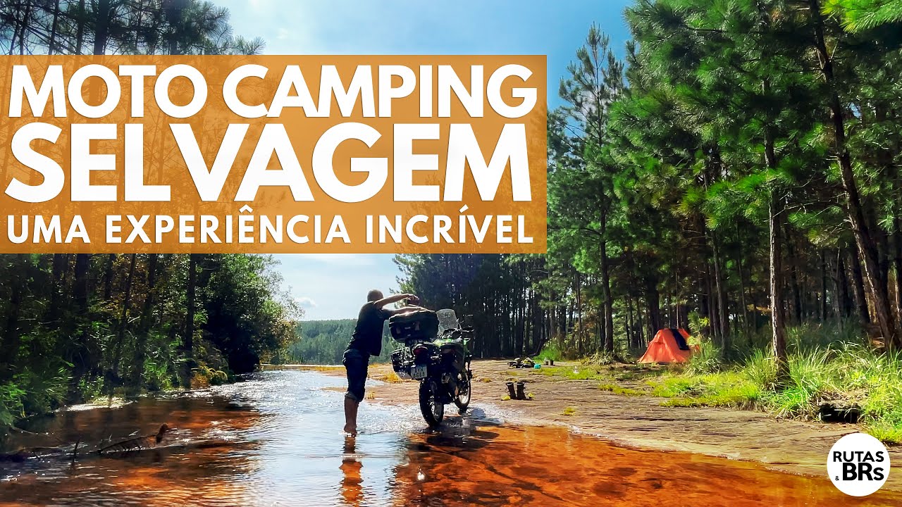 Moto Camping Selvagem na Cachoeira do Postinho/Cabeceira - Sengés-PR por Cheng NV.