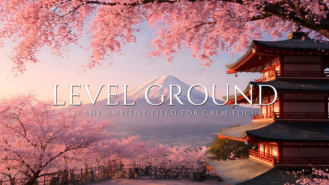 Level Ground &mdash; steady ambient field for calm focus
