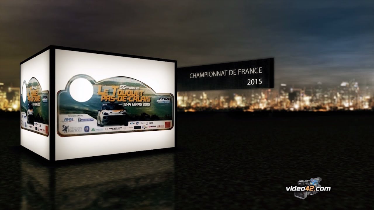 rallye du Touquet 2015   camera embarquée Salanon Derousseaux Ford Fiesta WRC
