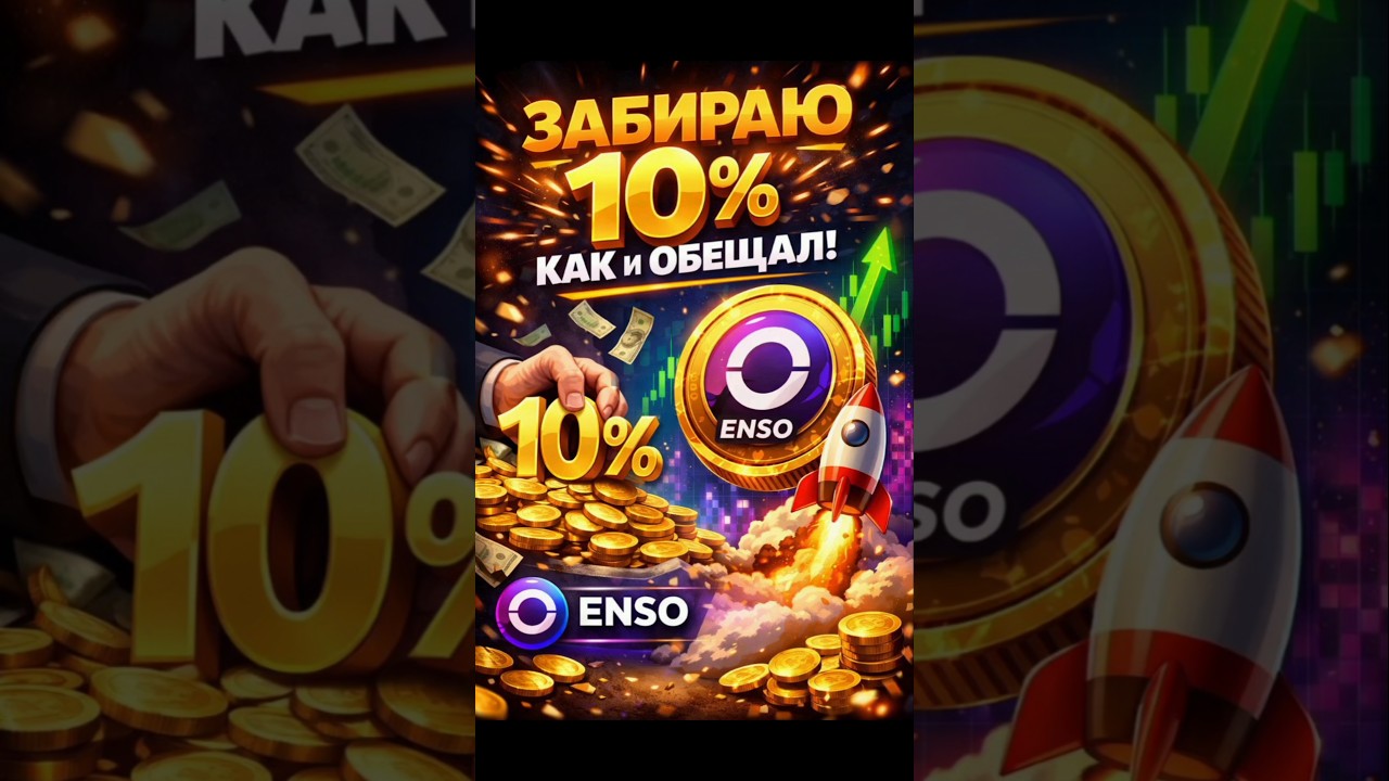 10% по ENSO: показал вход и выход публично