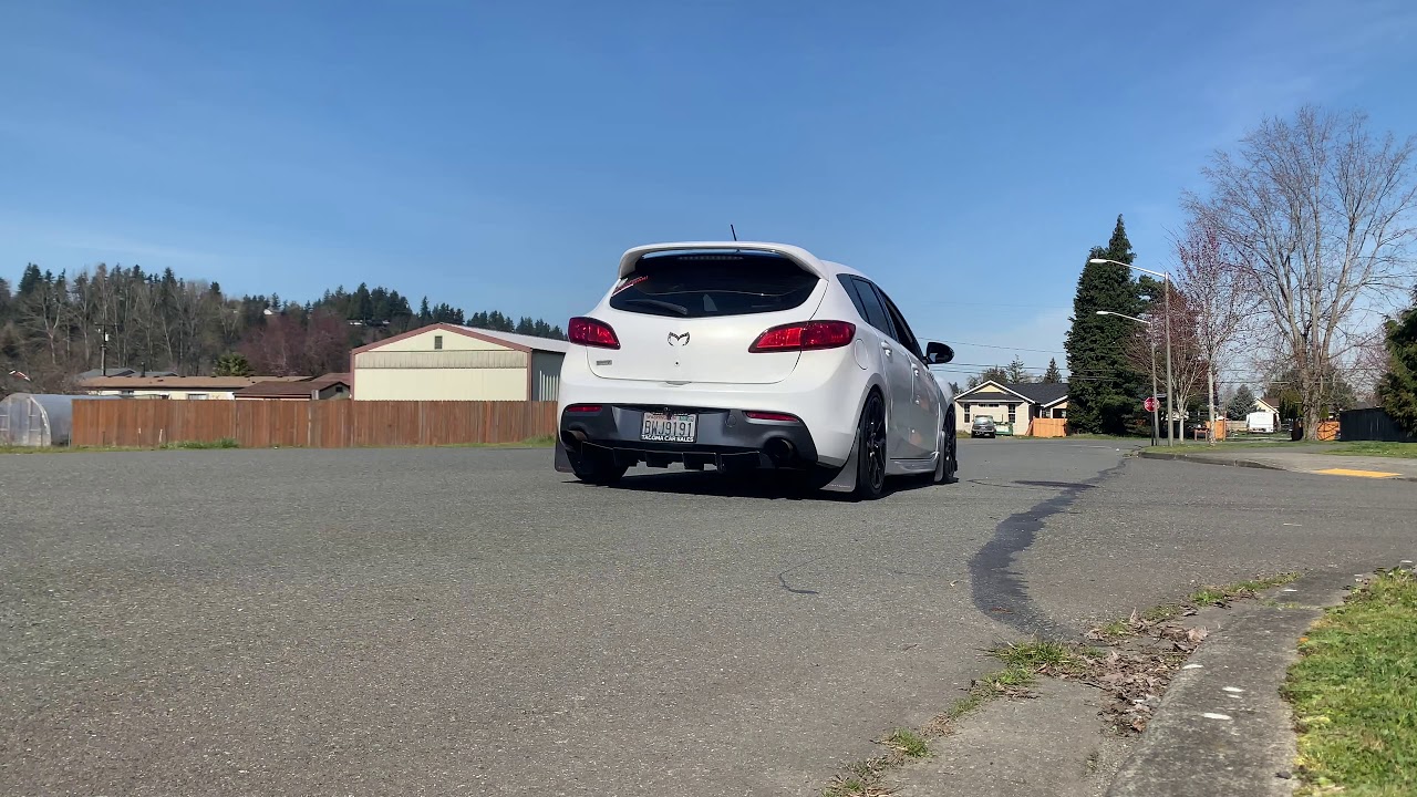 MazdaSpeed3 MazdaSpeed straight pipe (no tune)