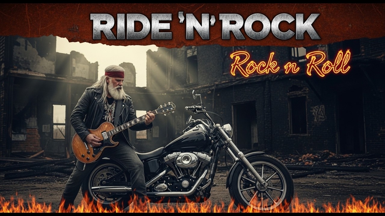 Ride ’N Rock 🎧 Steel Horses & Thunder Roads 🏍️ Heavy Guitars 🎸 Outlaw Rock Energy