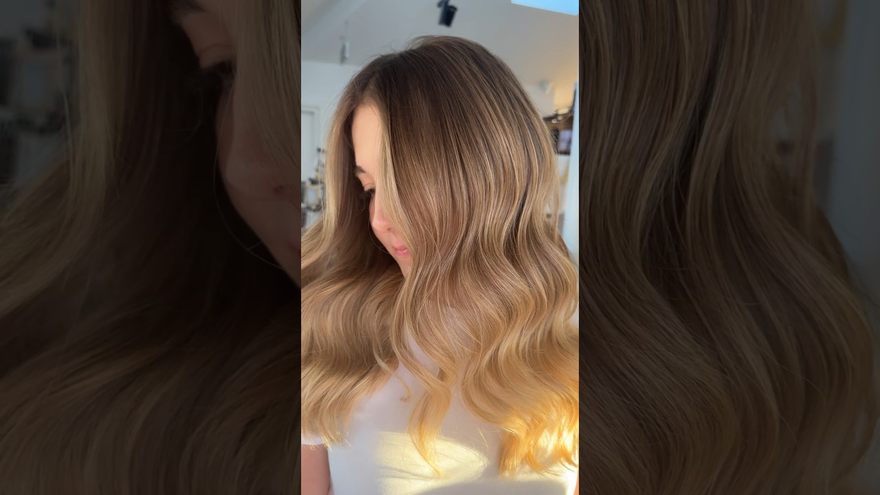Blond mai natural & Mentenanță scăzută 💁🏼&zwj;♀️ #haircolor #balayage
