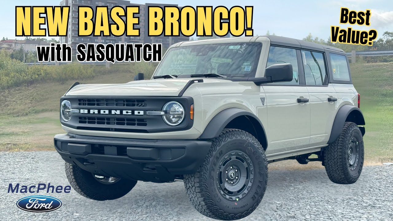 ЛУЧШЕЕ КАЧЕСТВО? Обзор Ford Bronco Base 2025 года с пакетом Sasquatch