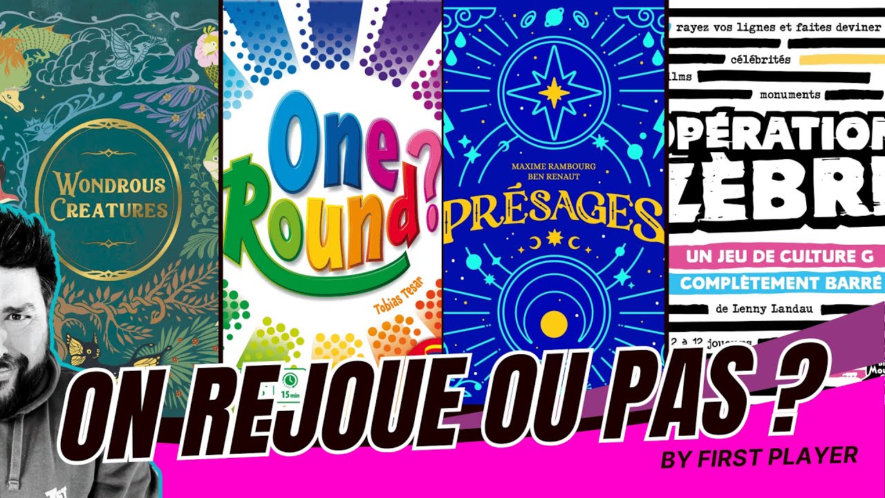 OPERATION ZEBRE, PRESAGES, WONDROUS CREATURES... - On Rejoue Ou Pas 3#05