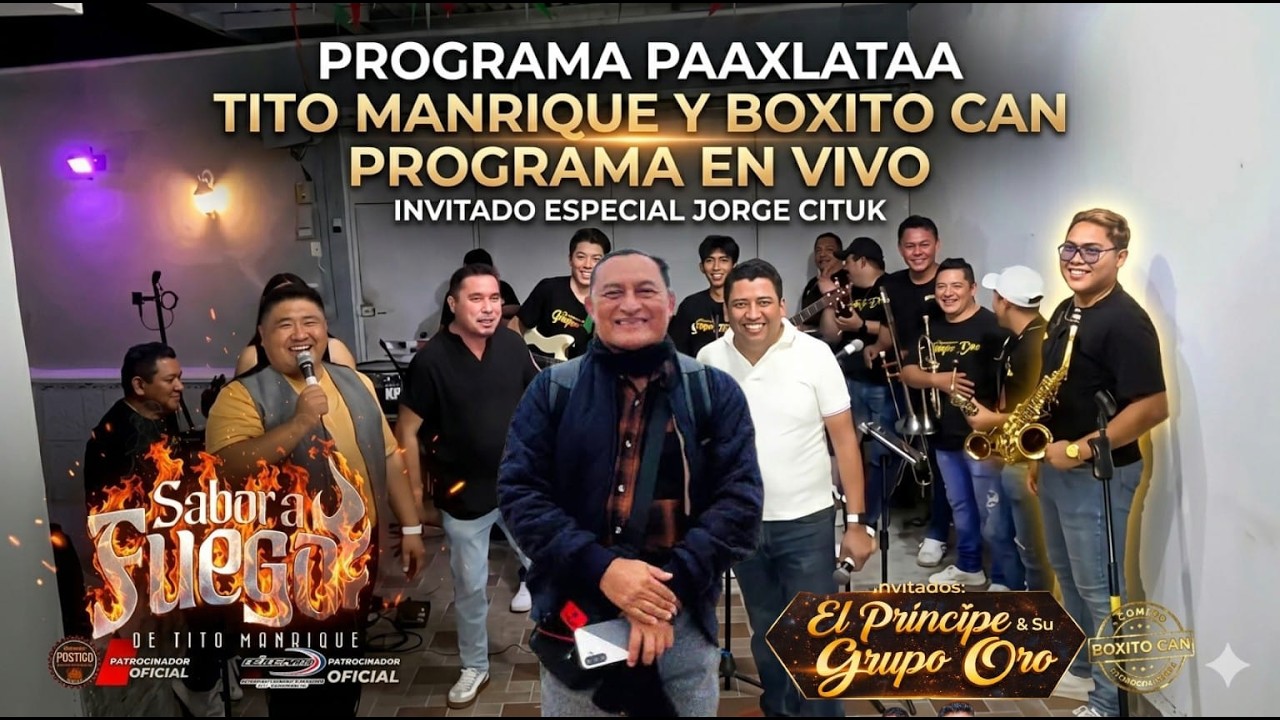 Programa PaaxLataa (En Vivo) Tito Manrique Y Boxito Can