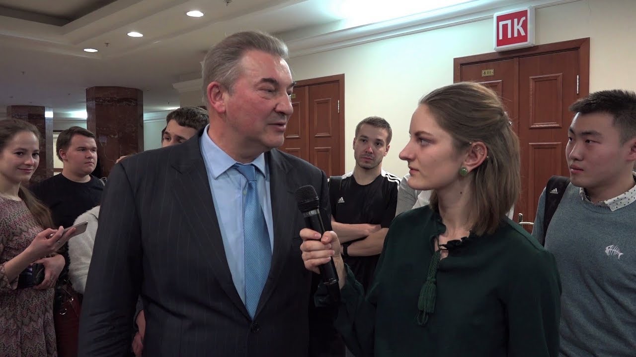 Мастер-класс Владислава Третьяка - ВШТ МГУ