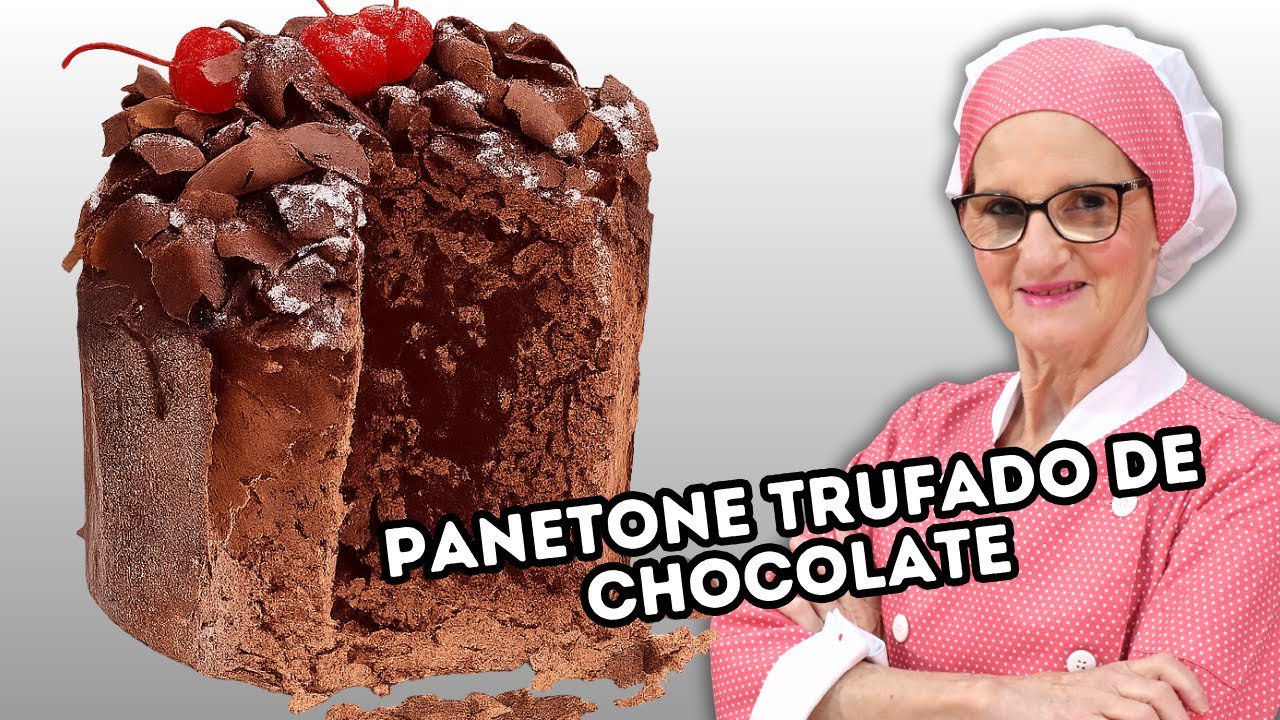 A RECEITA DE HOJE É PANETONE TRUFADO DE CHOCOLATE! O MELHOR!