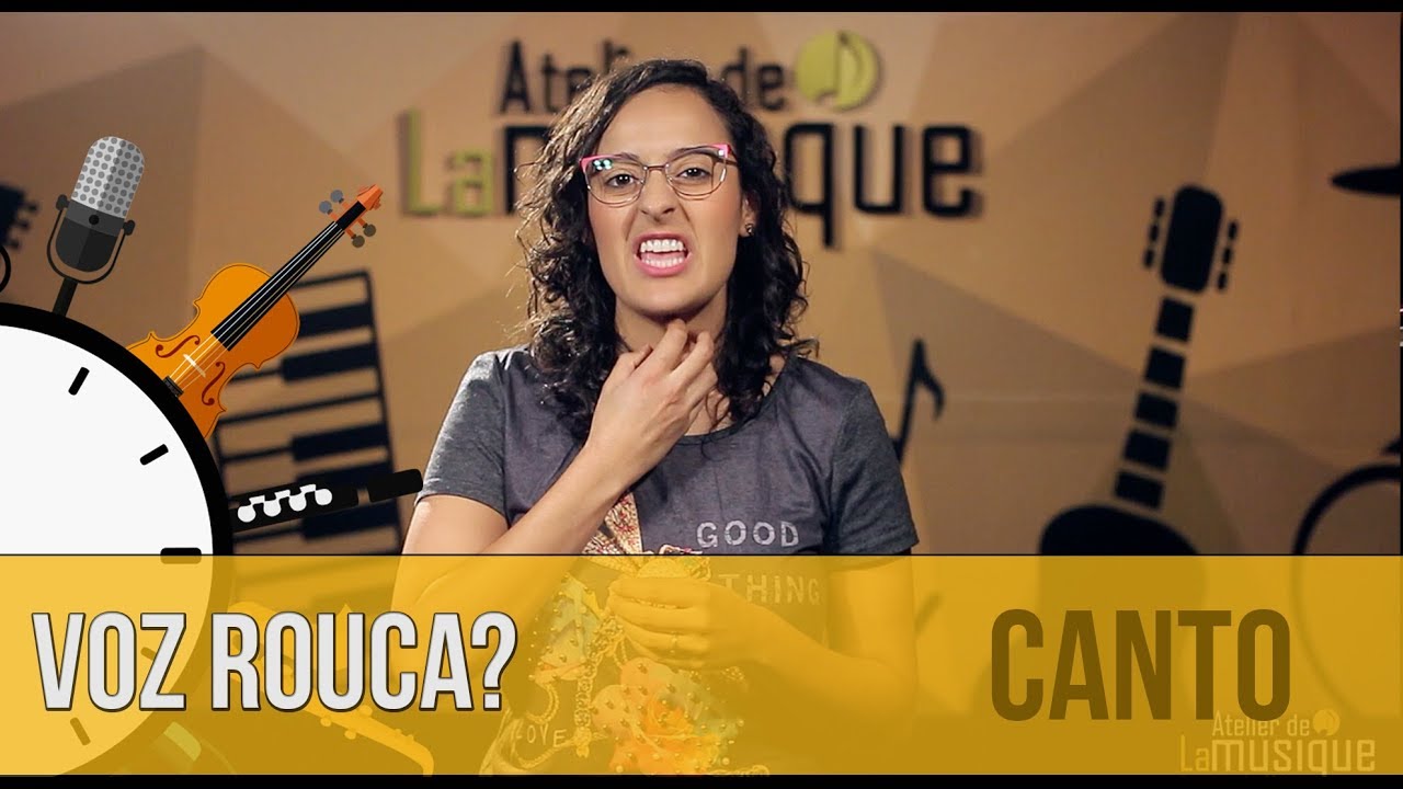 Voz rouca? (canto) - Dica do Minuto #204