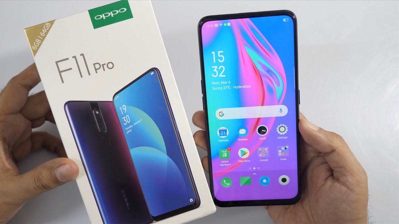 Oppo F11 Pro with Rising Camera Unboxing & Overview