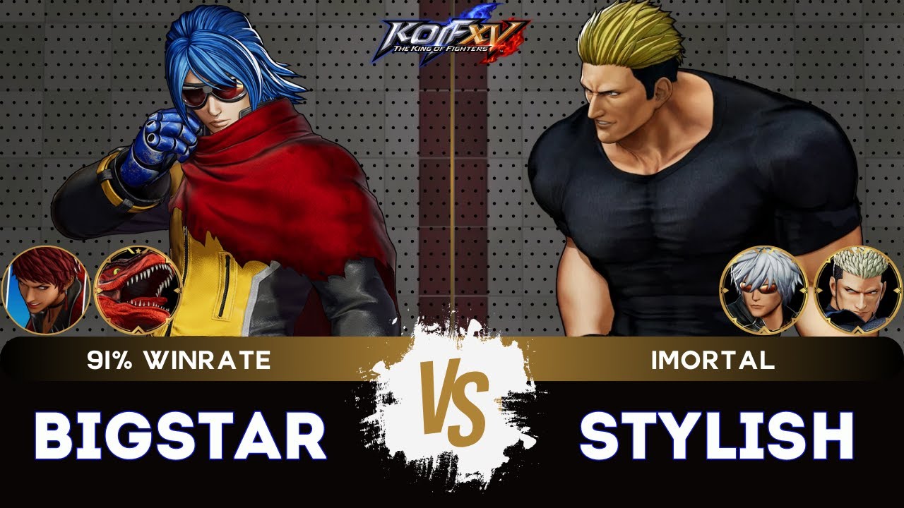 KOF XV ▰ BIGSTAR [KOR] (Dino/Vice/Krohnen) 🆚 STYLISH (K'/Yamazaki/Goenitz) 🎞️Replay Match - 1/26