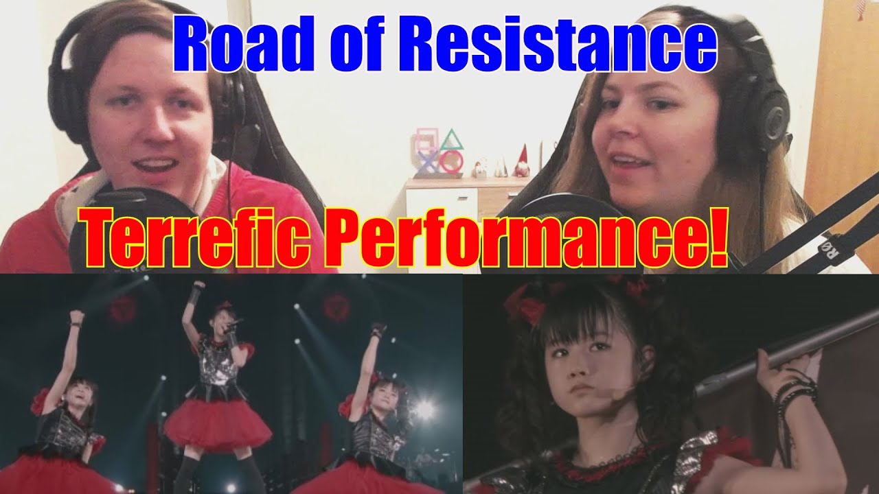 Couple First Reaction To - BABYMETAL: Road of Resistance [Live, Official]