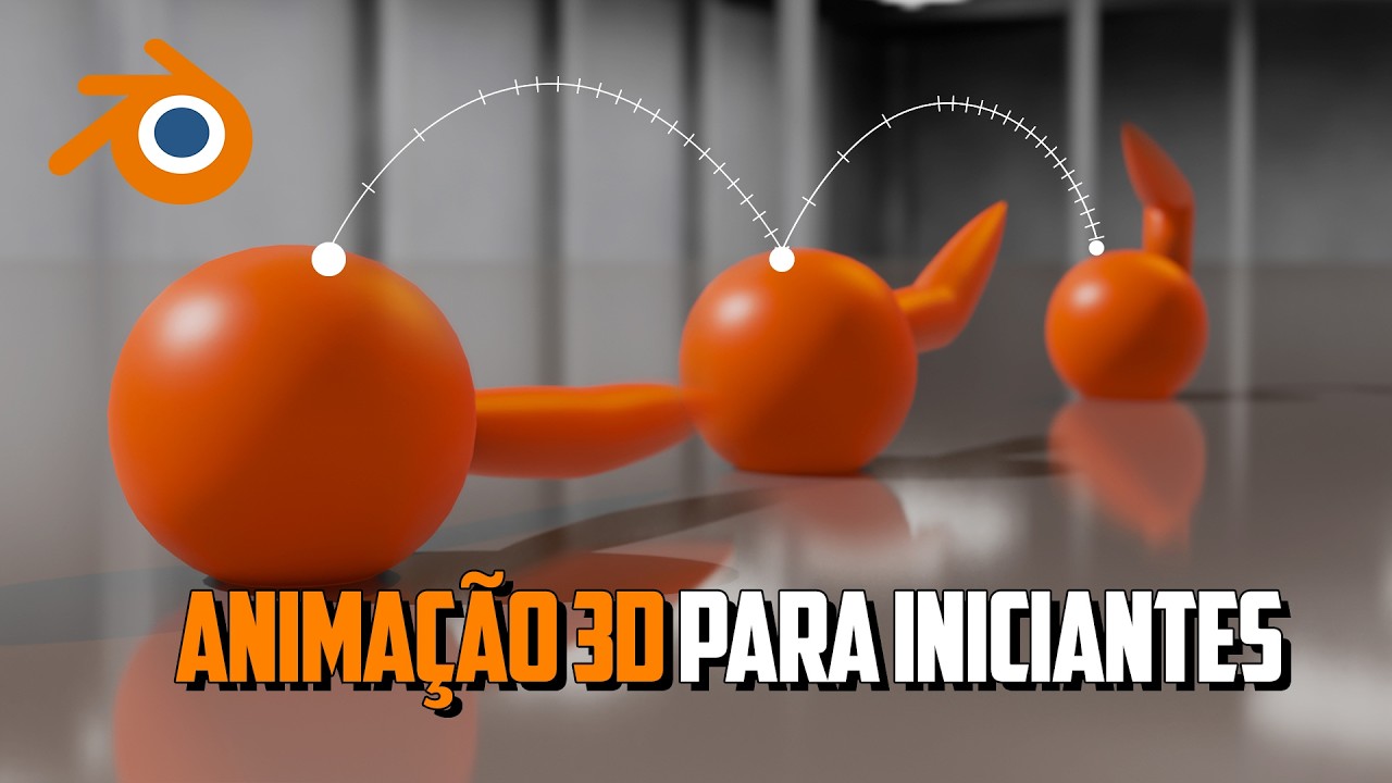 Animação 3D para INICIANTES! (Tutorial de Blender)