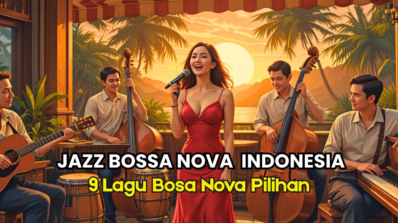 9 Lagu Jazz Bossa Nova Pilihan | Lagu Jazz Indonesia | Lagu Nostalgia