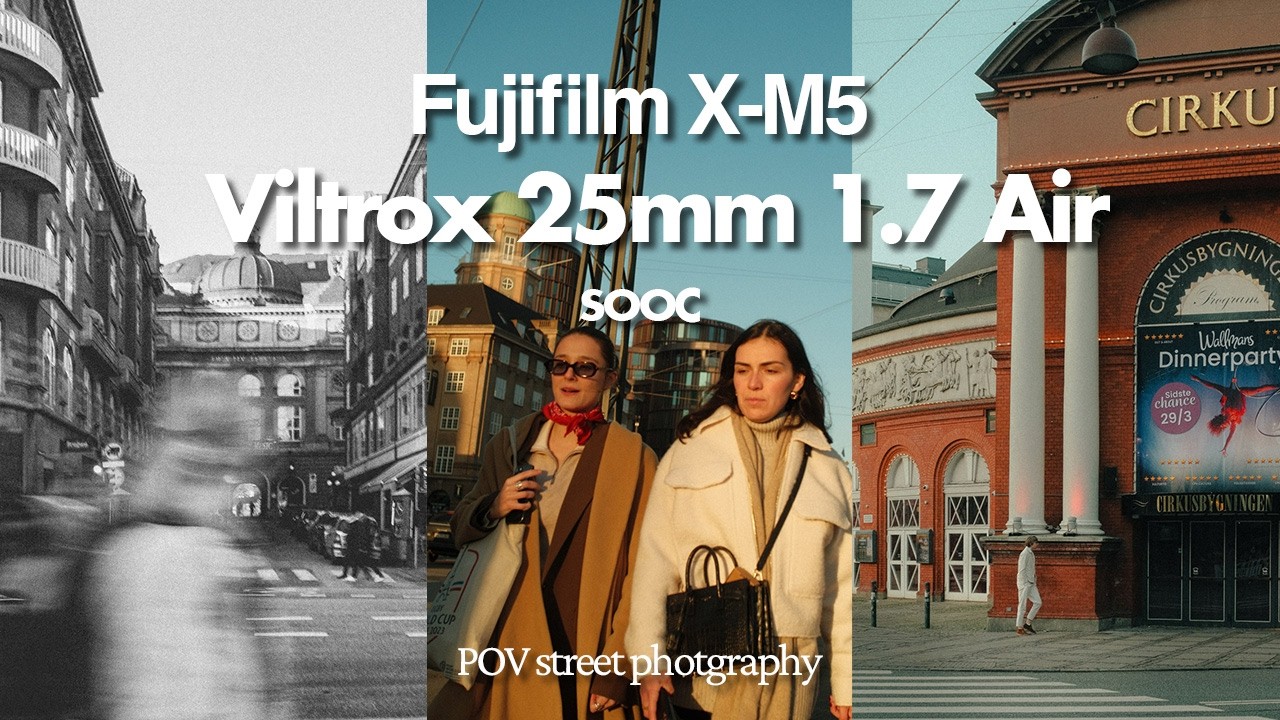 Fuji X-M5 + Viltrox 25mm f/1.7 POV Street Photography – SOOC Magic!