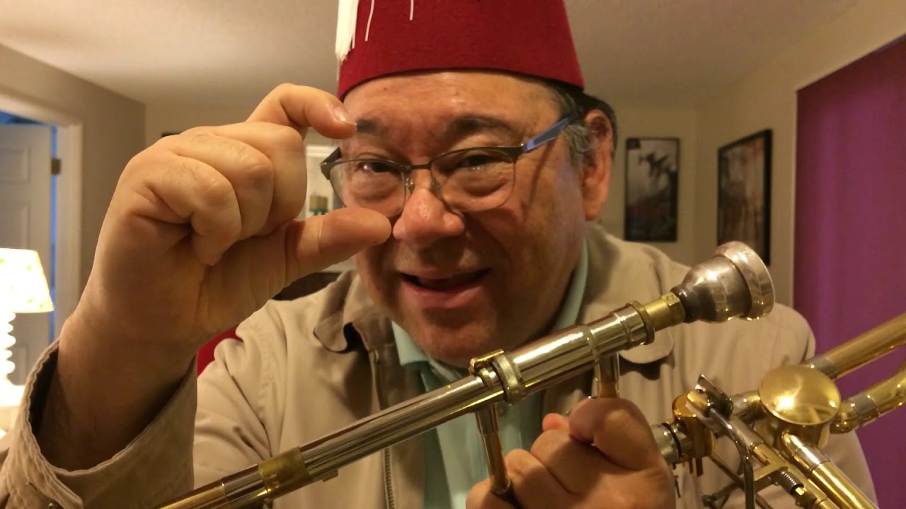 The slide lock and how to remove it: Quick Trombone Tip