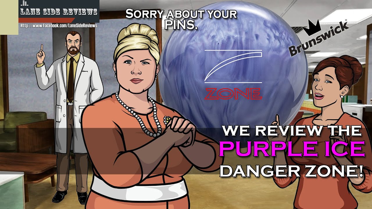 ВСЁ! Обзор зоны Purple ICE Danger от @BrunswickBowling!!!