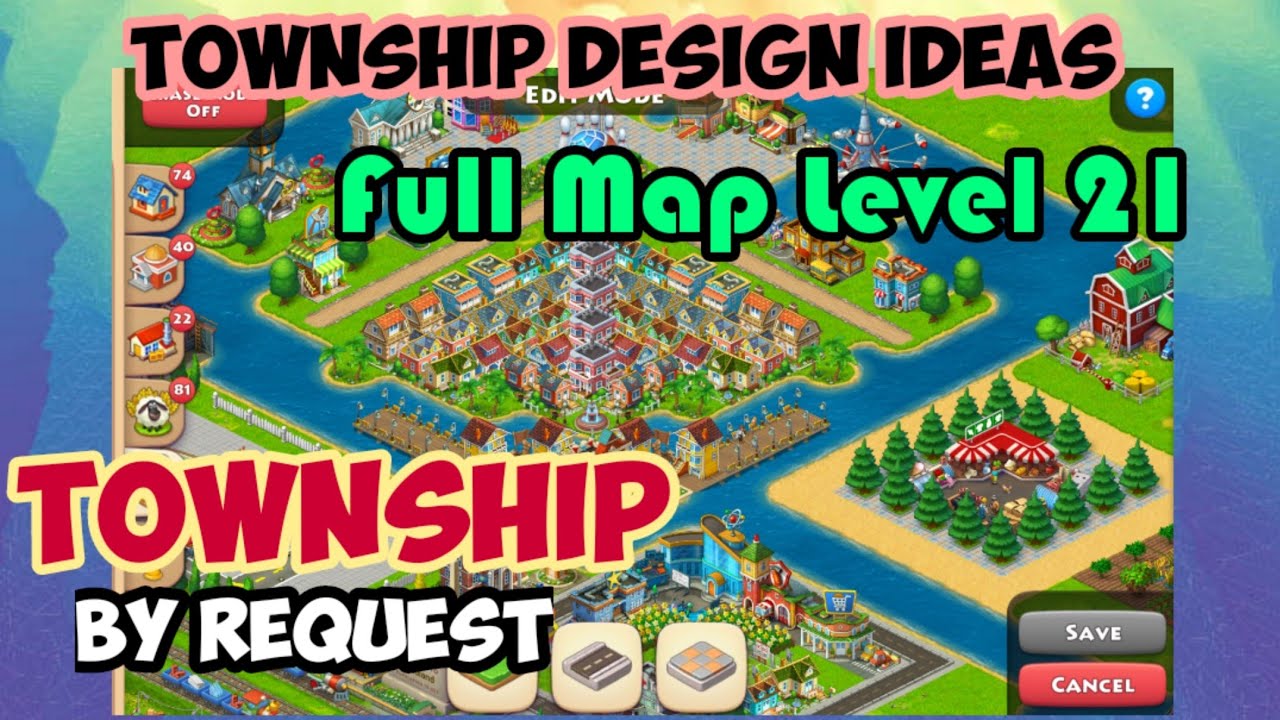 Township Level 22 | Township Full Map Design | Township Design Ideas