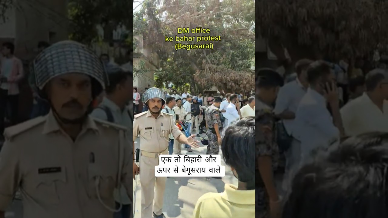 protest in Begusarai Bihar #shorts #viral #begusarai #bihar #protest #educationsystem