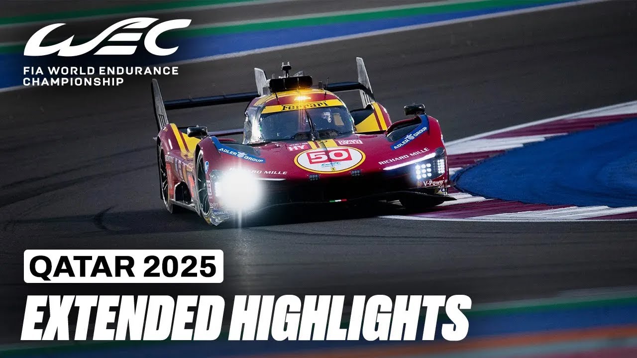Extended Highlights | 2025 Qatar 1812 KM | FIA WEC