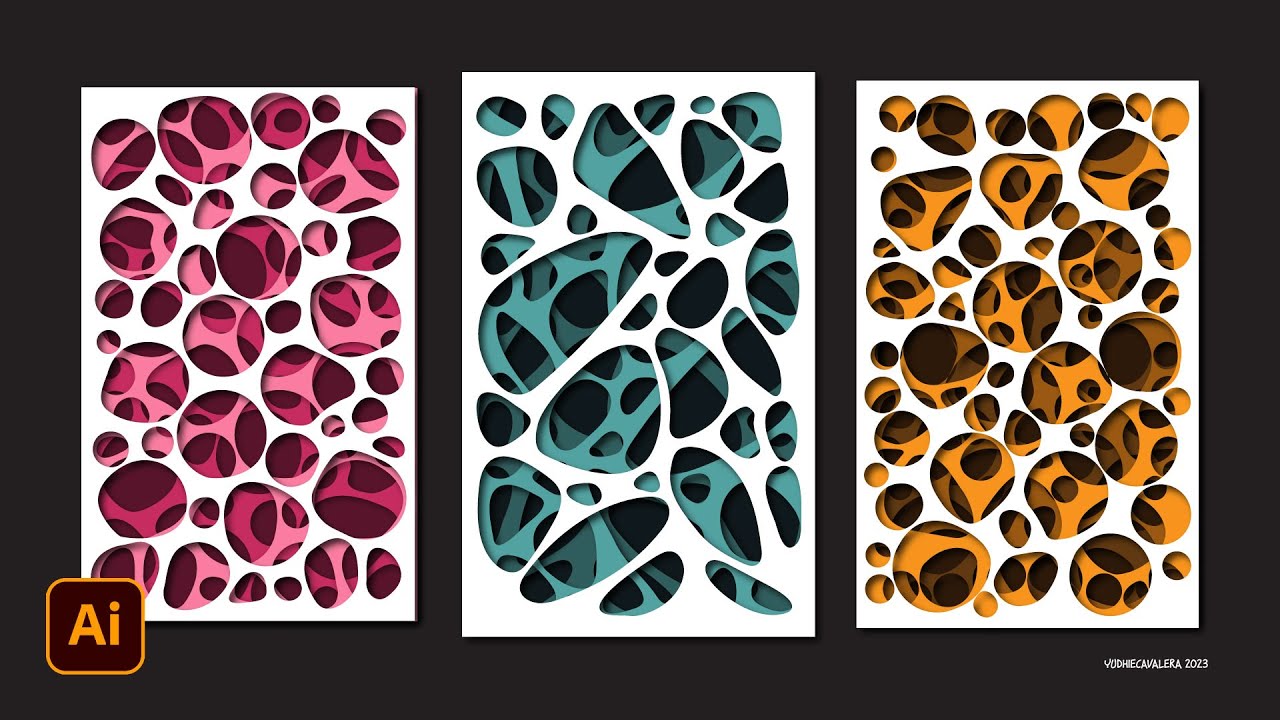 Interarea Paper cutout