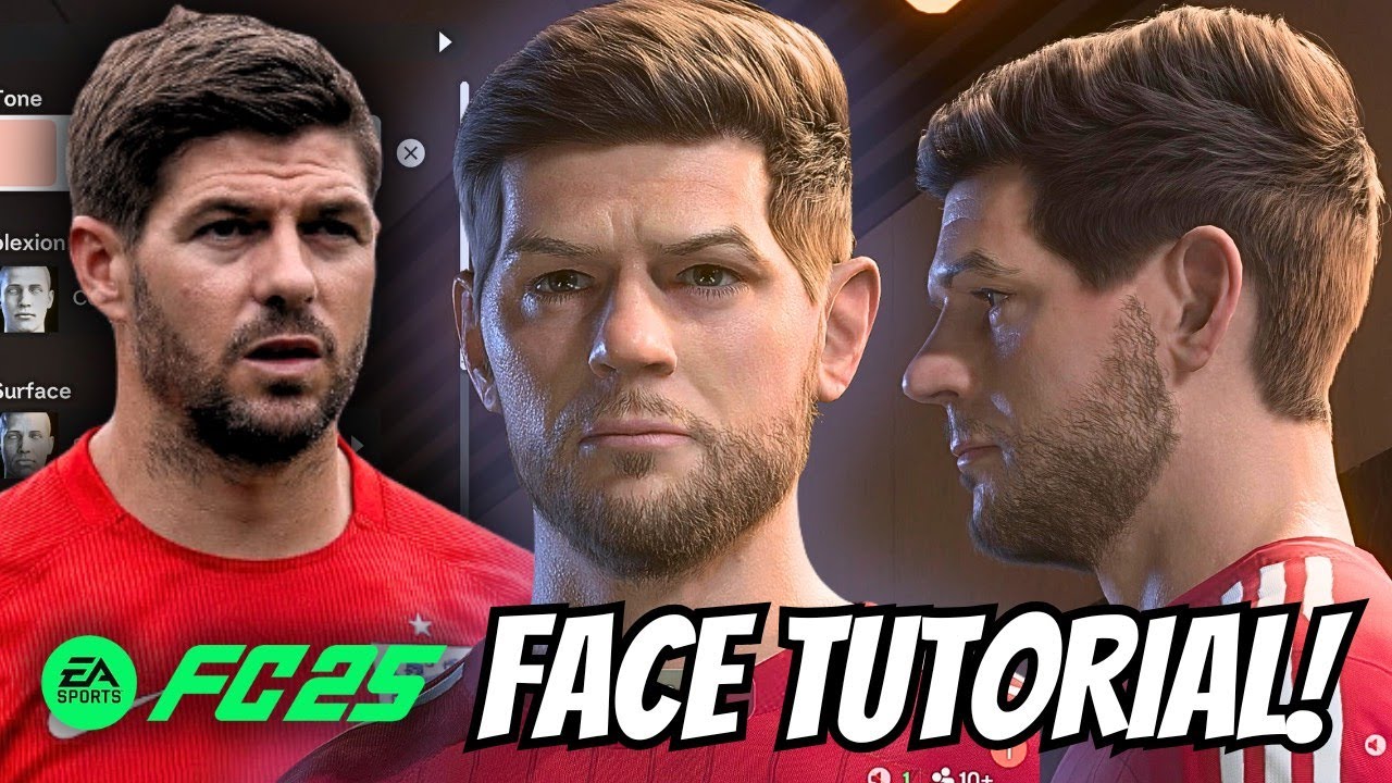 EA SPORTS FC25 - How to create STEVEN GERRARD