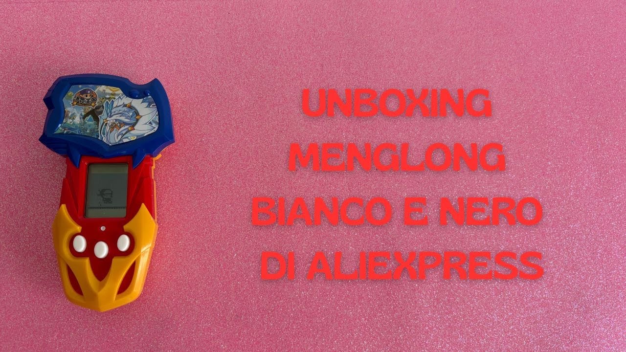 Unboxing Menglong Bianco e Nero di AliExpress [ITA]