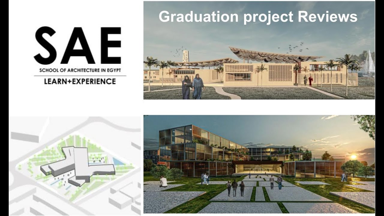 Graduation projects by Samaa Elzawawy and Maryam Badr مشروع تخرج لطلبة عمارة