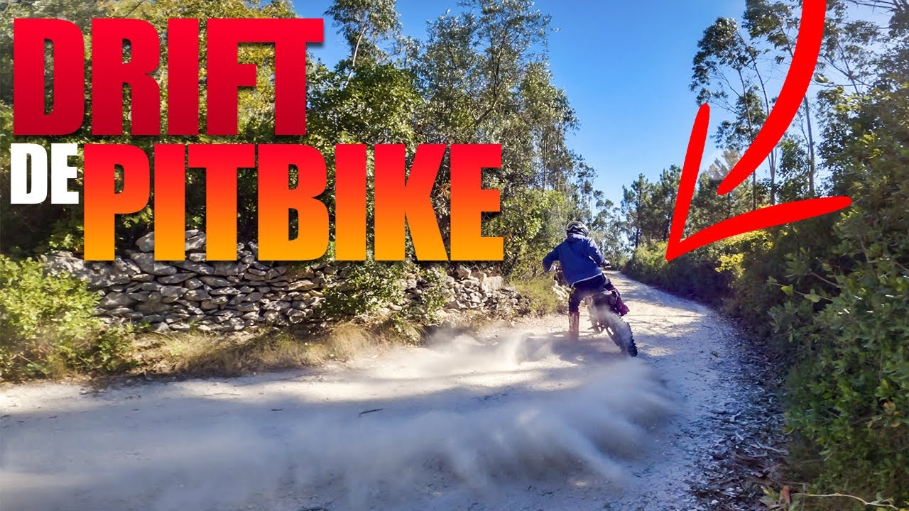 DRIFT DE PIT BIKE ! ATOMIC 160 !!