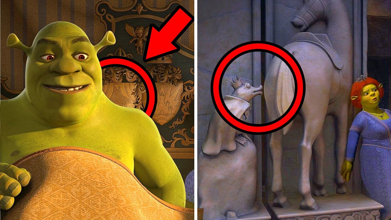 25 Detalles que sólo los ADULTOS notaron en SHREK 3 TERCERO