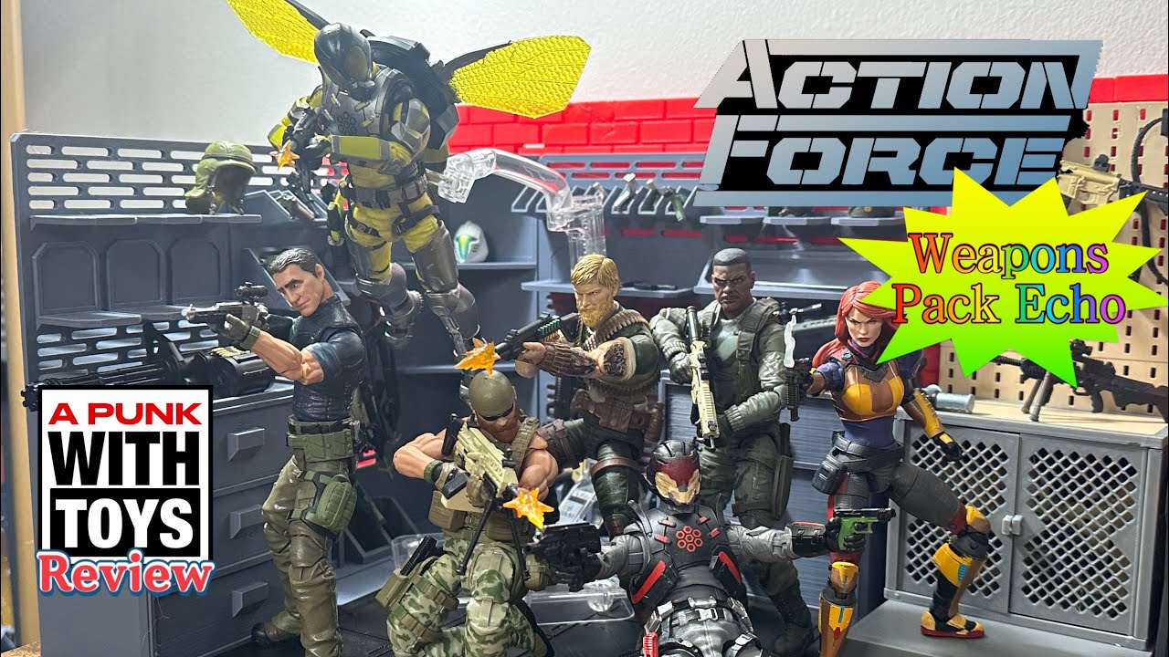 Valaverse Action Force Weapons Pack Echo Review