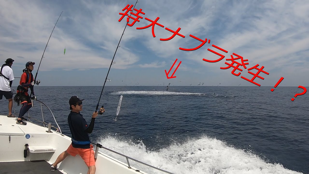 マグロ釣りに行ったら物凄いナブラに遭遇した！【マグロキャスティング】
