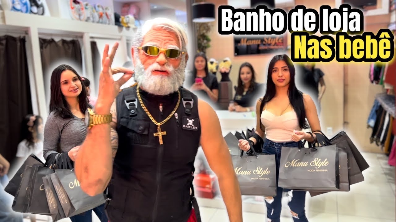 Vovô maloka comprou 7mil de roupas, pras bebê (elas merecem?) deixa aí nos comentários