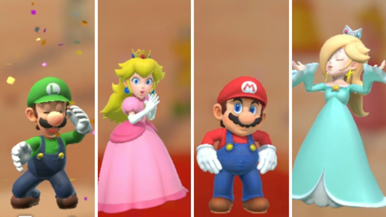 Super Mario Party Kamek's Tantalizing Tower # 17 Luigi vs Rosalina ,  Mario & Peach