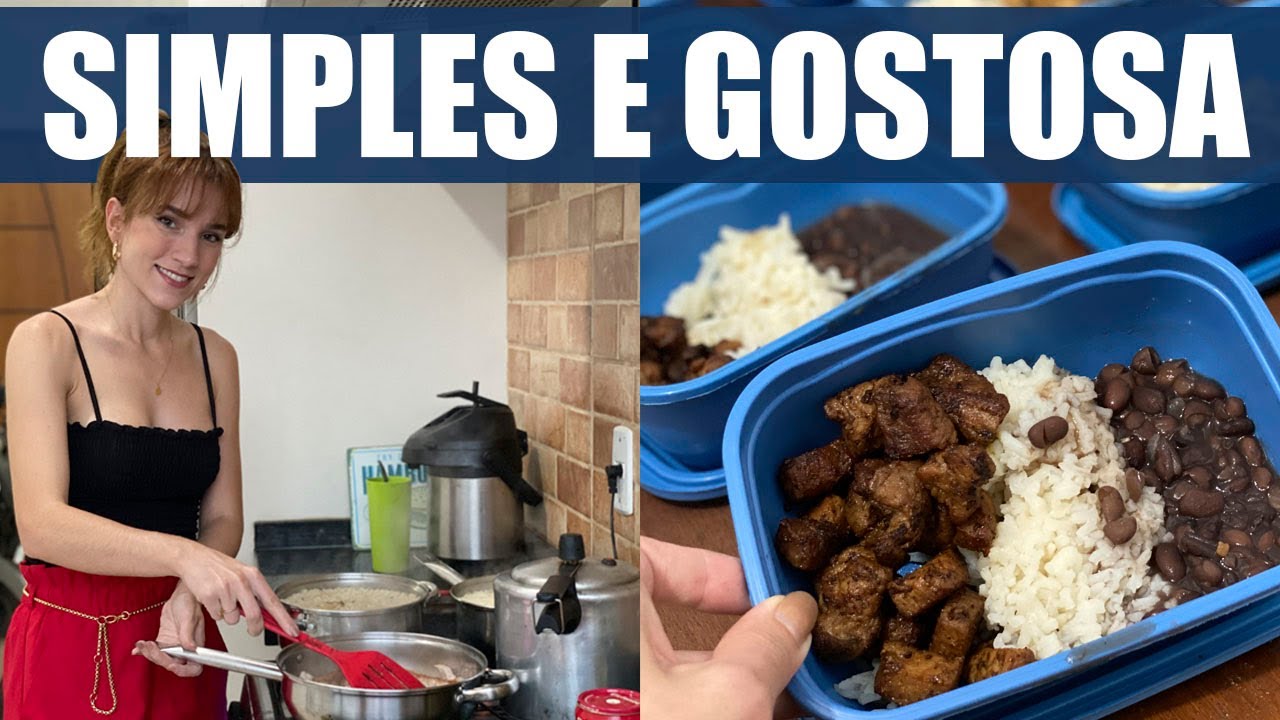 MARMITAS PRA SEMANA COM AS SOBRAS DO MÊS