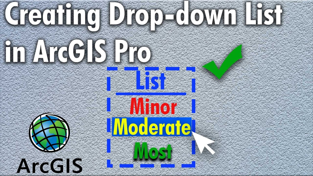 How to Make Multiple Choice Style Drop-down List in an Attribute Field (Geodatabases)| ArcGIS Pro