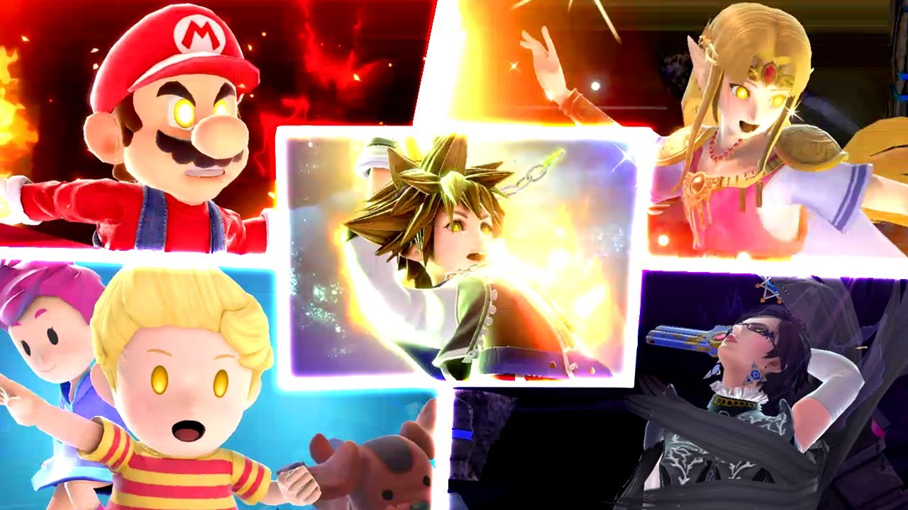 TODOS los SMASH FINALES de Super Smash Bros Ultimate (DLCs + Miis) (Español) - Nintencomedy