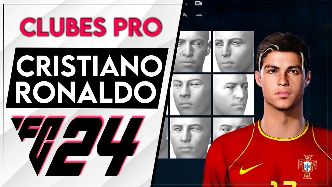 How to make YOUNG Cristiano RONALDO in EA FC 24 ✅ (2003 MAN UNT)