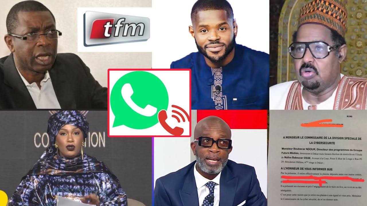 La Colère De Bouba Ndour…Réaction De Youssou Ndour .. Plainte Contre Ahmed Khalifa Niass 