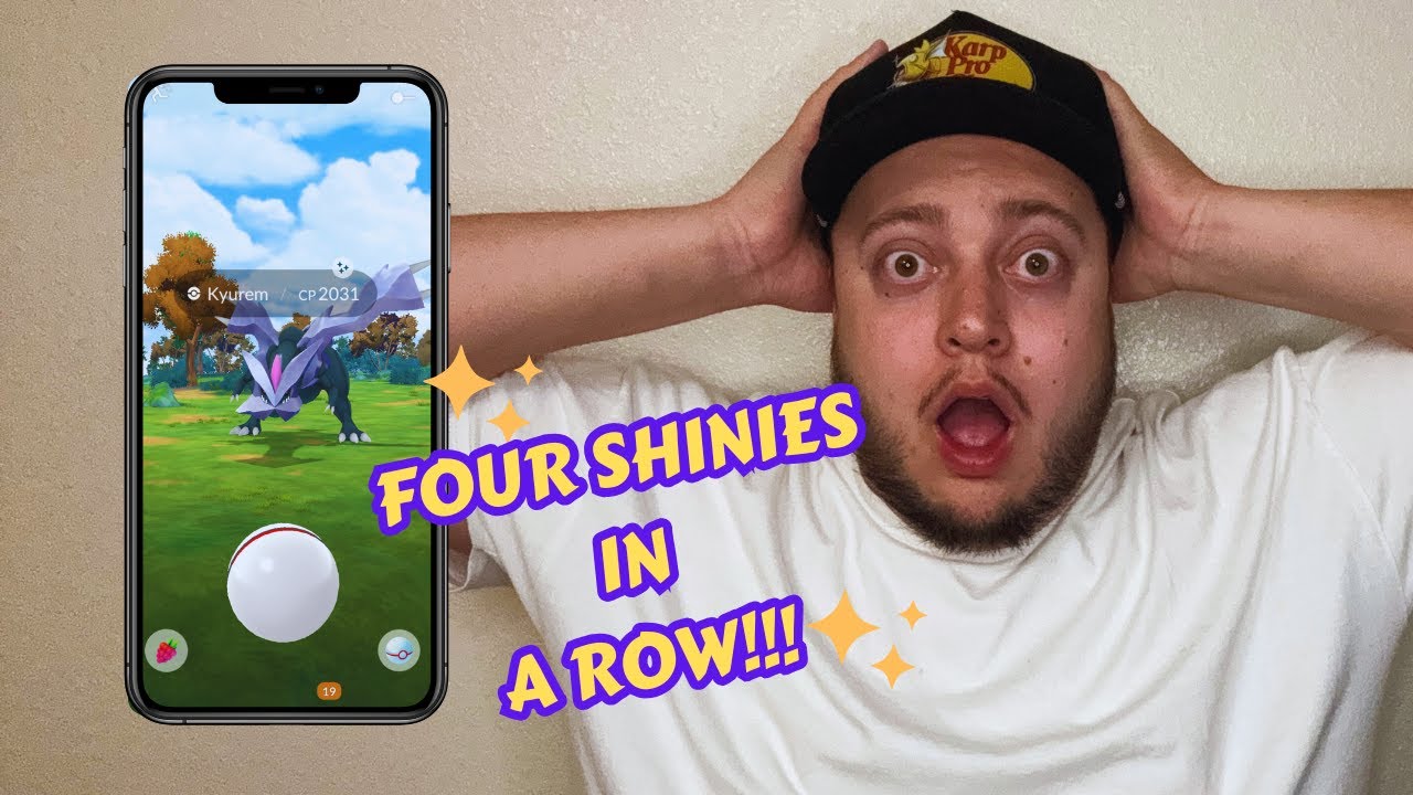 "FOUR SHINIES IN A ROW! KYUREM FUSION RAID DAY" | Pokémon GO AHEAD 