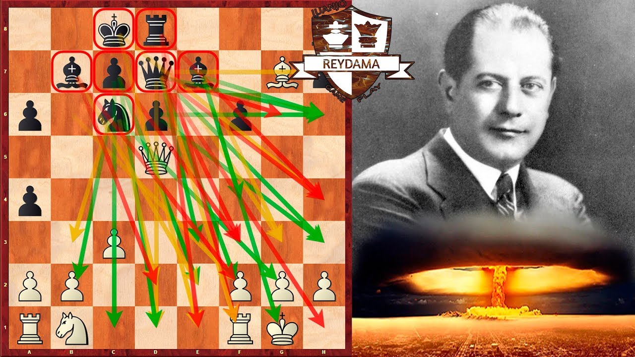 BOMBA ATÓMICA de CAPABLANCA! | PARTIDA DE AJEDREZ (Remasterizada)