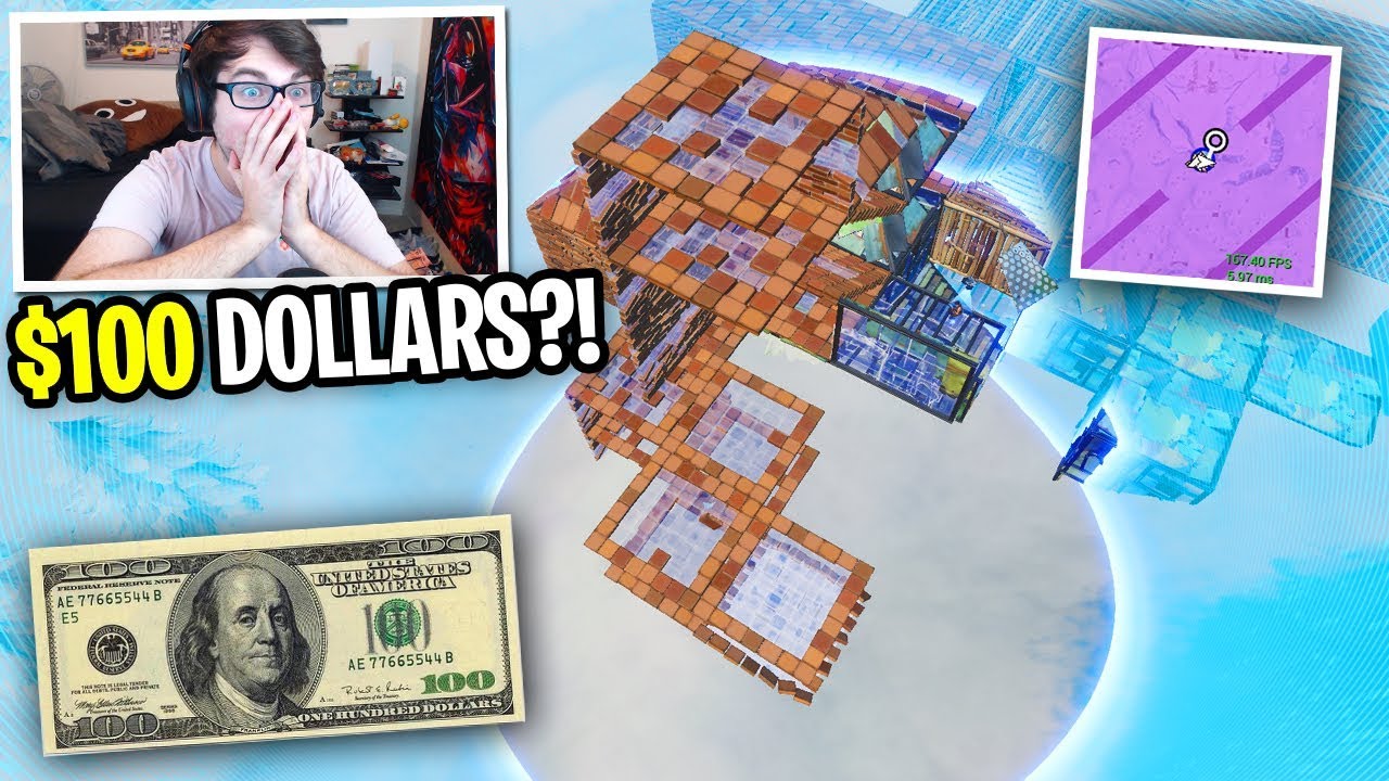 I got 100 FANS to SCRIM for MONEY on Fortnite! (winner gets $100 in Fortnite Customs!)