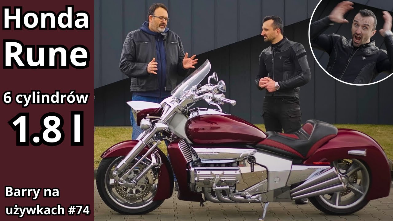 Honda Rune - NAJBARDZIEJ SZALONY motocykl w historii Hondy!? 🤯 Barry na używkach #74